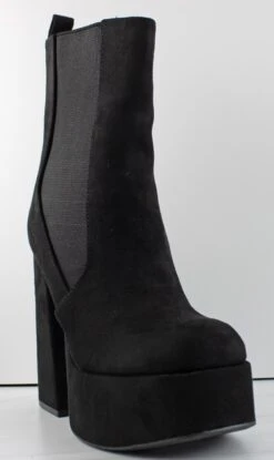 Bamboo Harmony 02 Women's Platform High Heeled Ankle Boots