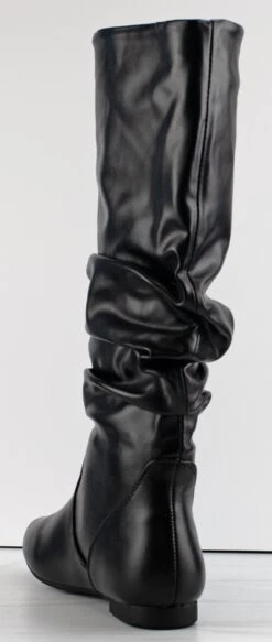 Veracruz 01 Women's Knee High Slouched Boots -Bamboo Store HermosilloBlack3