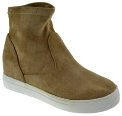 Hidden 07 Women's Knit Sneaker -Bamboo Store Hidden07Taupe 1