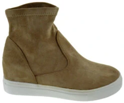 Hidden 07 Women's Knit Sneaker -Bamboo Store Hidden07Taupe 2