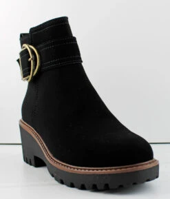 Bamboo Hopeful 06 Women's Side Buckle Ankle Booties