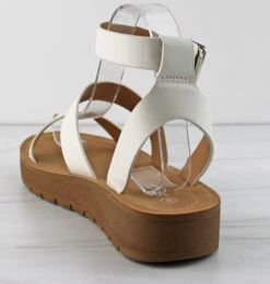 Dabster Women's Platform Double Band Buckled Sandals -Bamboo Store IMG 1096