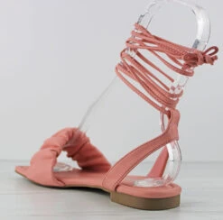 Dylan Women's Single Band Lace Up Sandals -Bamboo Store IMG 1126