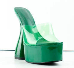 Inji Womens Platform Hour Glass Heel Sandal