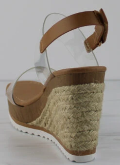 Intend Women's Double Band Cork Wedges -Bamboo Store Intend 3