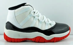 Unknown Jrd 11 Little Kids Unisex High TopBasketball Sneakers -Bamboo Store JRD1White 2