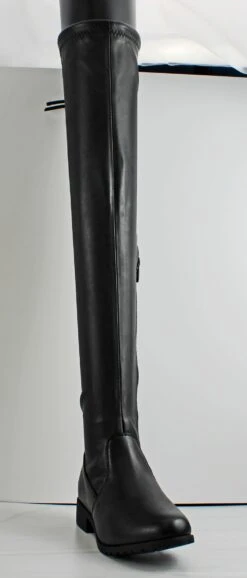 Forever Jalen H9 Women's Over The Knee Drawstring Block Heeled Boots