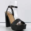 Jane-1 Womens Platform Open Toe High Heels 1 Jane-1 Womens Platform Open Toe High Heels -Bamboo Store Jane 1 2