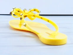 Forever Jelly 12 Womens Stud Embellished Jelly Flip Flops -Bamboo Store Jelly 12 1