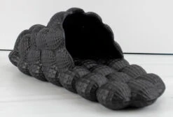 Jiele Women's Cushioned Slip On Bubble Slides -Bamboo Store JielelBlack3