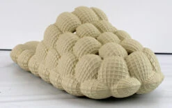 Jiele Women's Cushioned Slip On Bubble Slides -Bamboo Store JielelCream 08cc72c5 3d5a 4d26 bf88 d773d913baf2