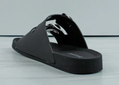 Bamboo Kabo 01 Womens Jelly Double Buckle Padded Sole Slip On Sandals -Bamboo Store Kabo 01 1