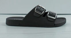 Bamboo Kabo 01 Womens Jelly Double Buckle Padded Sole Slip On Sandals -Bamboo Store Kabo 01 6