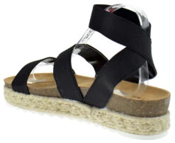 Kacie 02 Women's Espadrille Beige 8 14 Kacie 02 Women's Espadrille Beige 8 -Bamboo Store Kacie02Black 3