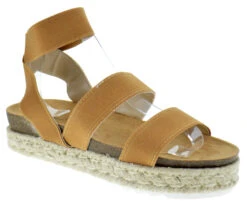 Kacie 02 Women's Espadrille Beige 8 19 Kacie 02 Women's Espadrille Beige 8 -Bamboo Store Kacie02Camel 1