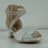 Kally 7K Little Girls Strappy Rhinestone Dress Heel Sandals 1 Kally 7K Little Girls Strappy Rhinestone Dress Heel Sandals -Bamboo Store Kally7kSilver
