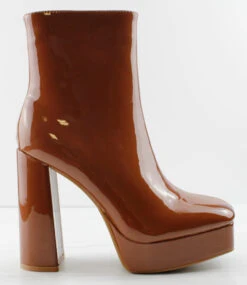 Kay 8 Women's Patent Chunky Platform Ankle Booties -Bamboo Store Kay8 1 bf9de291 099a 49e3 aaaf 217c917ebf5d