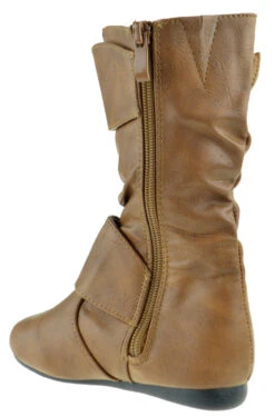 Klein 80KS Girl's Buckled Slouchy Rhinestone Riding Boot