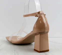 Bamboo Lasting-12 Womens Square Toe Single Band Heel Sandals -Bamboo Store Lasting 12 1