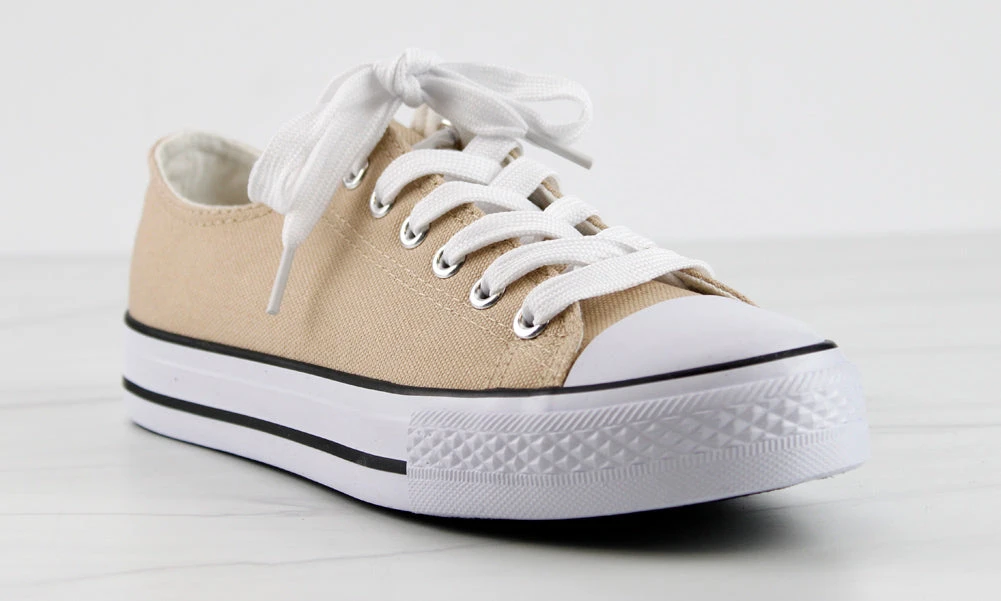 Lizzo 1 Womens Platform Lace Up Canvase Sneakers 9 Lizzo 1 Womens Platform Lace Up Canvase Sneakers - Image 7