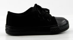 Lizzo 1K Little Girls Platform Lace Up Canvas Sneakers 29 Lizzo 1K Little Girls Platform Lace Up Canvas Sneakers -Bamboo Store Lizzo1KBlackBlack 2