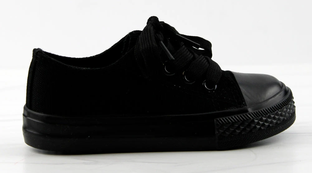 Lizzo 1K Little Girls Platform Lace Up Canvas Sneakers 10 Lizzo 1K Little Girls Platform Lace Up Canvas Sneakers - Image 8