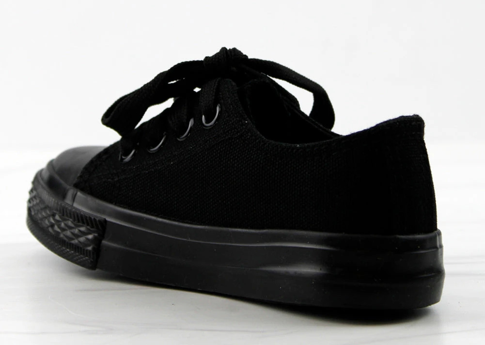 Lizzo 1K Little Girls Platform Lace Up Canvas Sneakers 11 Lizzo 1K Little Girls Platform Lace Up Canvas Sneakers - Image 9