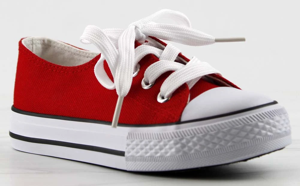 Lizzo 1K Little Girls Platform Lace Up Canvas Sneakers 18 Lizzo 1K Little Girls Platform Lace Up Canvas Sneakers - Image 16