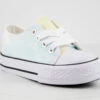 Lizzo 1K Little Girls Platform Lace Up Canvas Sneakers -Bamboo Store Lizzo1KTieDye 1