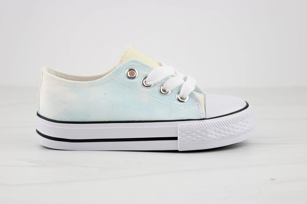 Lizzo 1K Little Girls Platform Lace Up Canvas Sneakers 4 Lizzo 1K Little Girls Platform Lace Up Canvas Sneakers - Image 2