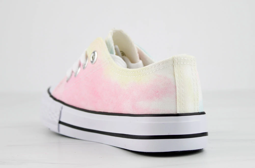 Lizzo 1K Little Girls Platform Lace Up Canvas Sneakers 5 Lizzo 1K Little Girls Platform Lace Up Canvas Sneakers - Image 3