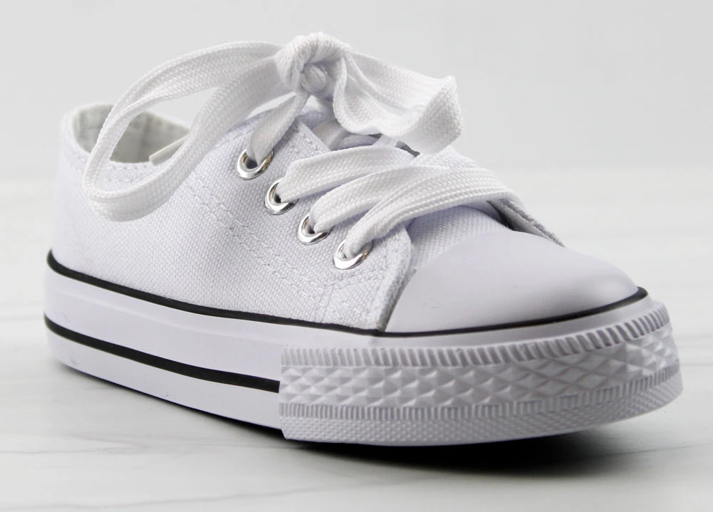 Lizzo 1K Little Girls Platform Lace Up Canvas Sneakers 15 Lizzo 1K Little Girls Platform Lace Up Canvas Sneakers - Image 13