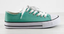 Lizzo 1 Womens Platform Lace Up Canvase Sneakers 32 Lizzo 1 Womens Platform Lace Up Canvase Sneakers -Bamboo Store Lizzo1Mint 2