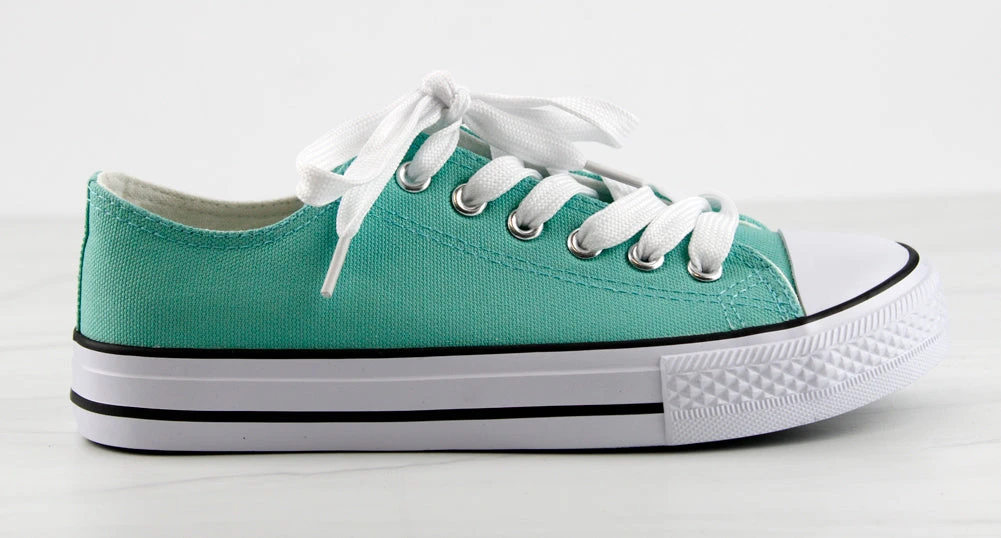 Lizzo 1 Womens Platform Lace Up Canvase Sneakers 13 Lizzo 1 Womens Platform Lace Up Canvase Sneakers - Image 11