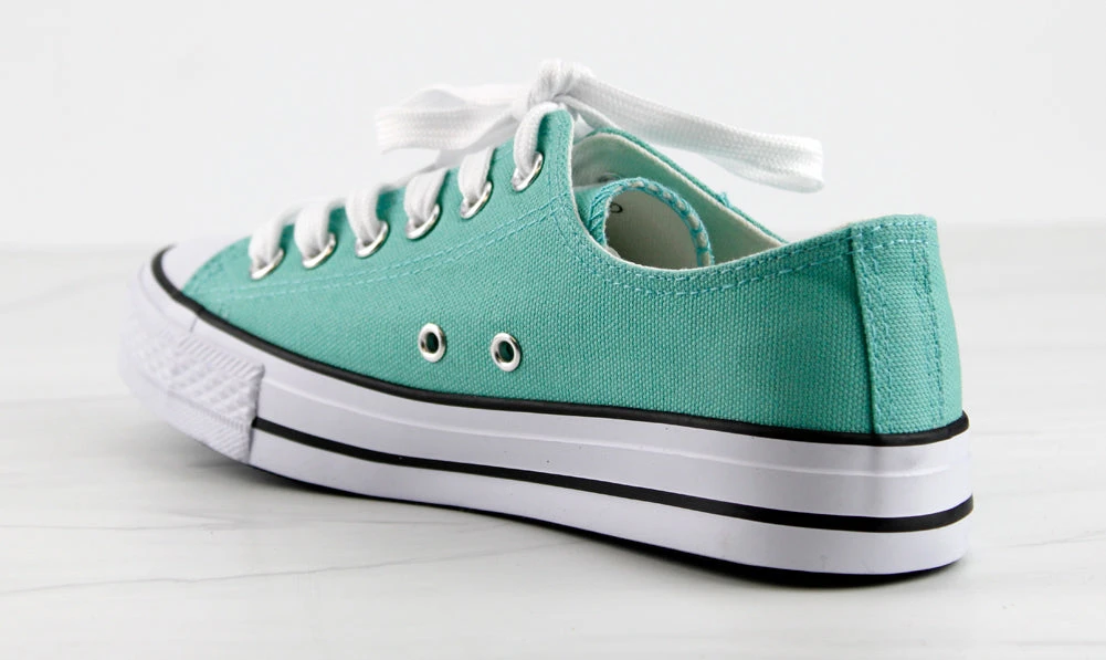 Lizzo 1 Womens Platform Lace Up Canvase Sneakers 14 Lizzo 1 Womens Platform Lace Up Canvase Sneakers - Image 12