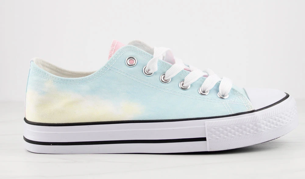 Lizzo 1 Womens Platform Lace Up Canvase Sneakers 4 Lizzo 1 Womens Platform Lace Up Canvase Sneakers - Image 2