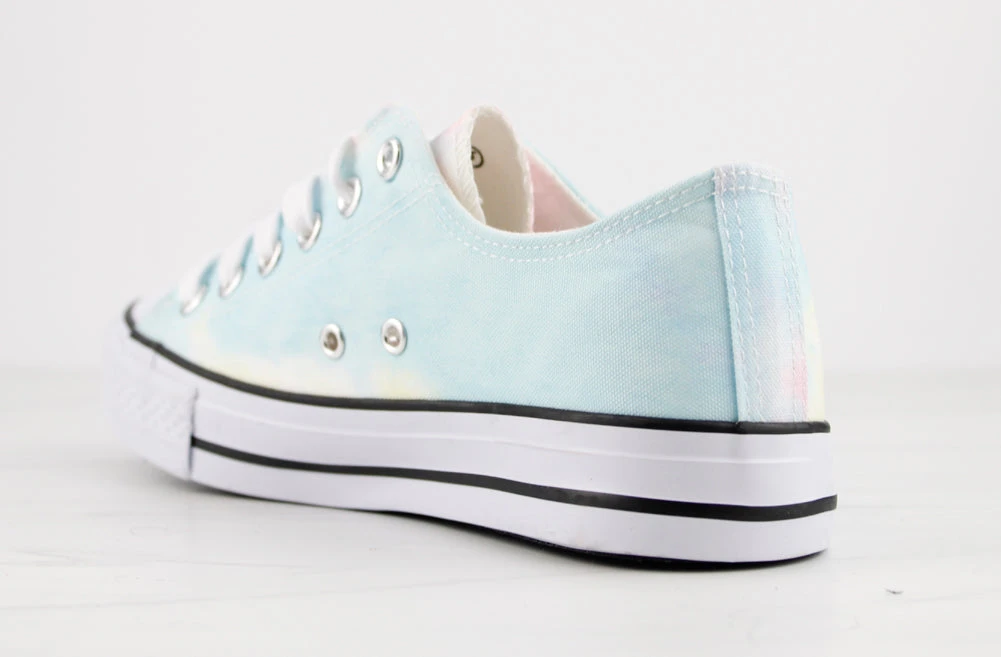 Lizzo 1 Womens Platform Lace Up Canvase Sneakers 5 Lizzo 1 Womens Platform Lace Up Canvase Sneakers - Image 3