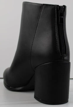 Lola 4 Women's Pointed Toe Square Block Heel Ankle Boots -Bamboo Store Lola4 1