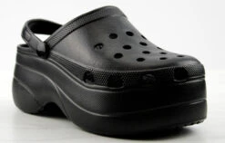 Lolli Womens Platform Sling Back Clogs -Bamboo Store LolliBlack 1