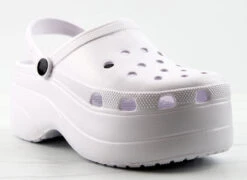 Lolli Womens Platform Sling Back Clogs -Bamboo Store LolliWhite 1