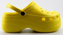 Lolli Womens Platform Sling Back Clogs -Bamboo Store LolliYellow 2