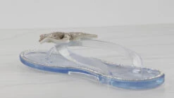 Forever Lucid 13 Womens Rhinestone Embellished Bow Jelly Flip Flops -Bamboo Store Lucid13Clear 4