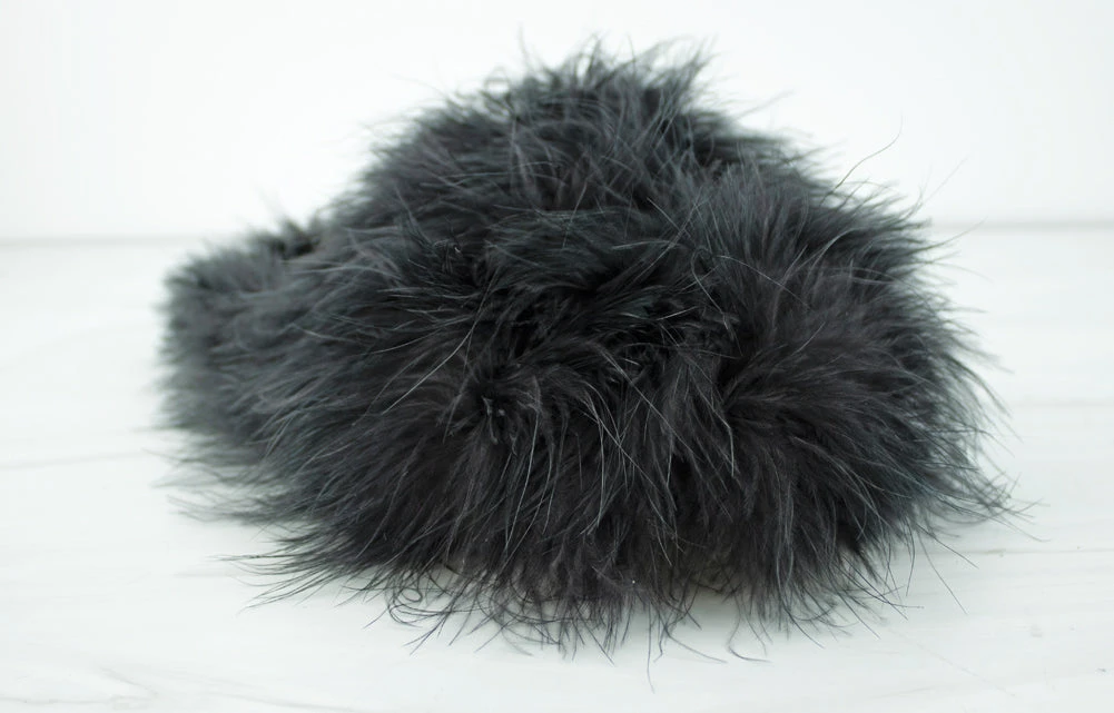 Unknown Women's Closed Toe Fluffy Feather Slippers 3 Unknown Women's Closed Toe Fluffy Feather Slippers