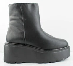 Bamboo Internal 17 Women's Flat Platform Ankle Booties 12 Bamboo Internal 17 Women's Flat Platform Ankle Booties -Bamboo Store MG 8451