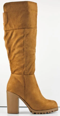 Monty 1 Women's Knee High Platform High Heel Boots -Bamboo Store MOnty1 3