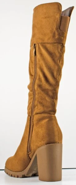 Monty 1 Women's Knee High Platform High Heel Boots -Bamboo Store MOnty1 5