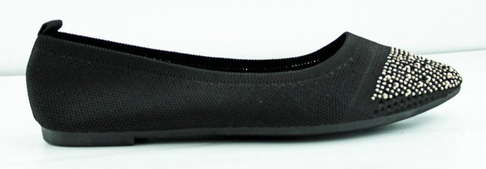 Forever Maiden 22 Women's Memory Foam Rhinestone Toe Comfort Flats 4 Forever Maiden 22 Women's Memory Foam Rhinestone Toe Comfort Flats - Image 2