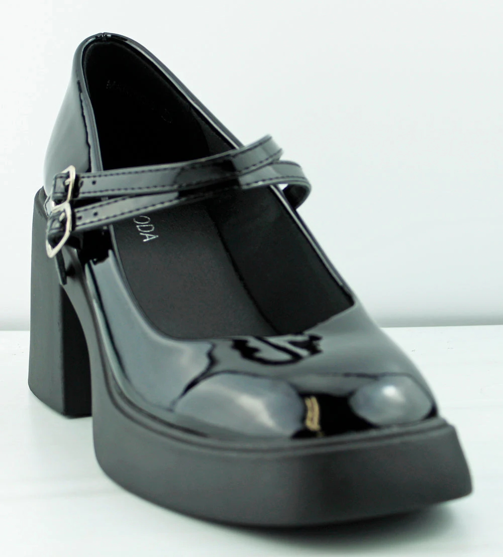 Marino 6 Women's Closed Toe Platform Mary Jane Heels 3 Marino 6 Women's Closed Toe Platform Mary Jane Heels