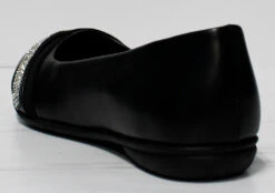 Forever Mendoza 12 Women's Rhinestone Round Toe Comfort Flats -Bamboo Store Mendoza12 3