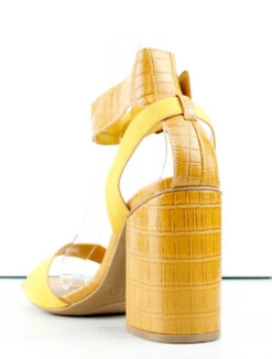 Bamboo Milestone-11 Womens Single Band Block Heel Sandals -Bamboo Store Milestone11 3